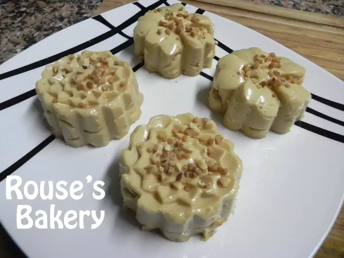 Bavarois de turrón de Jijona