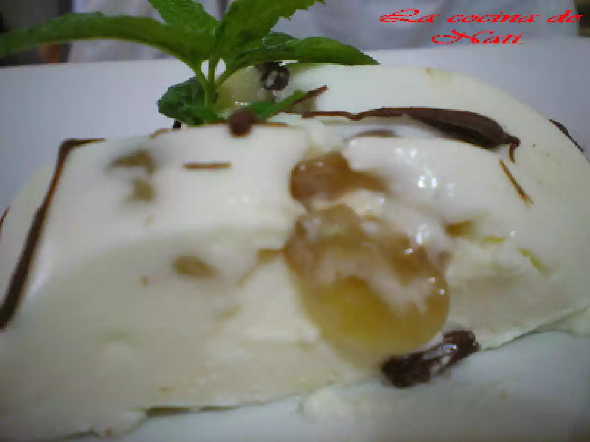 BAVAROIS DE UVAS Y QUESO. - foto 4