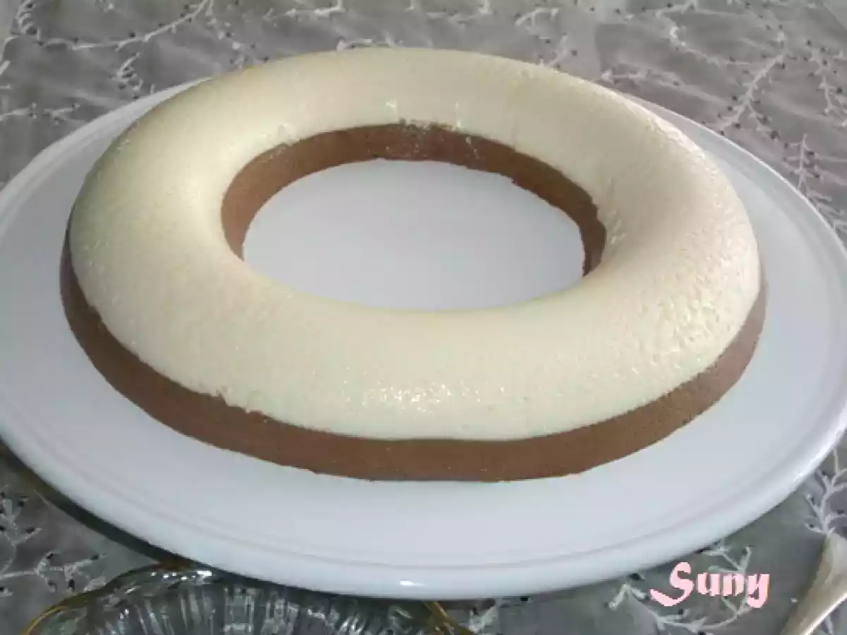 BAVAROIS DE VAINILLA Y CHOCOLATE