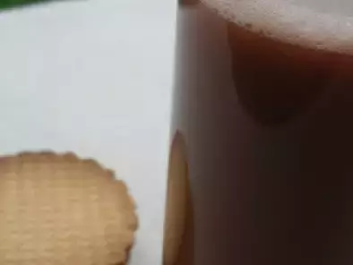 Bebida de avena con cacao