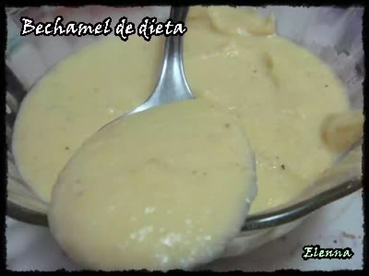 Bechamel de dieta