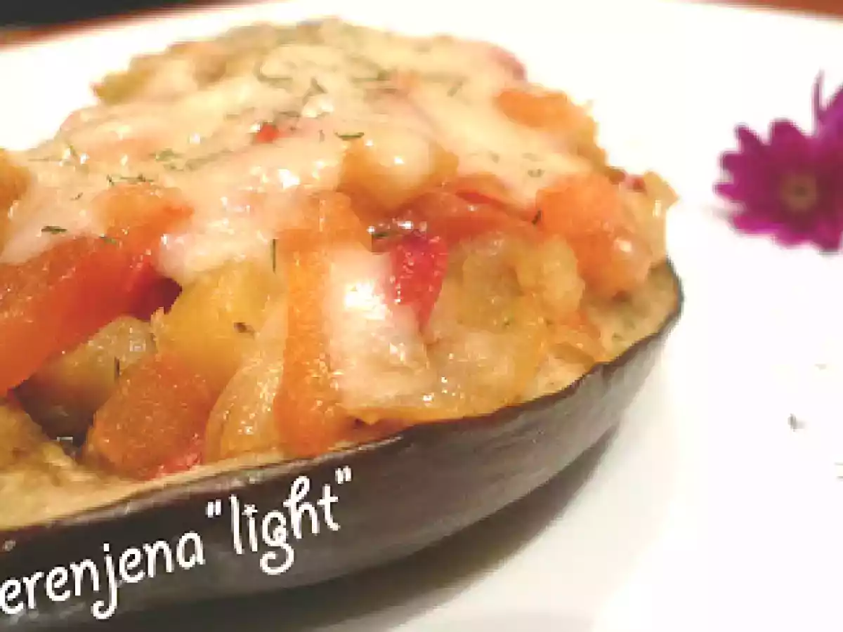 Berenjena rellena de huerta - foto 2