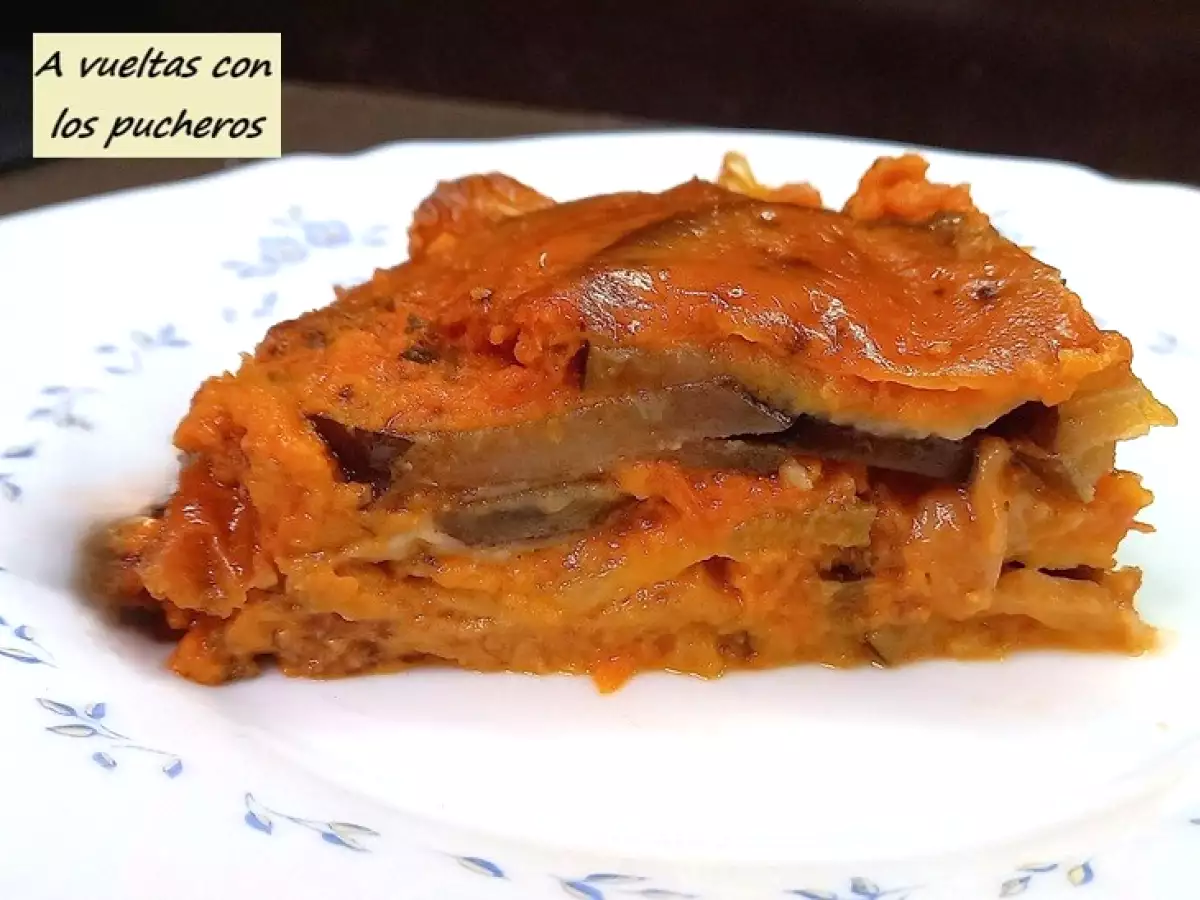 Berenjenas a la parmesana - crockpot/horno