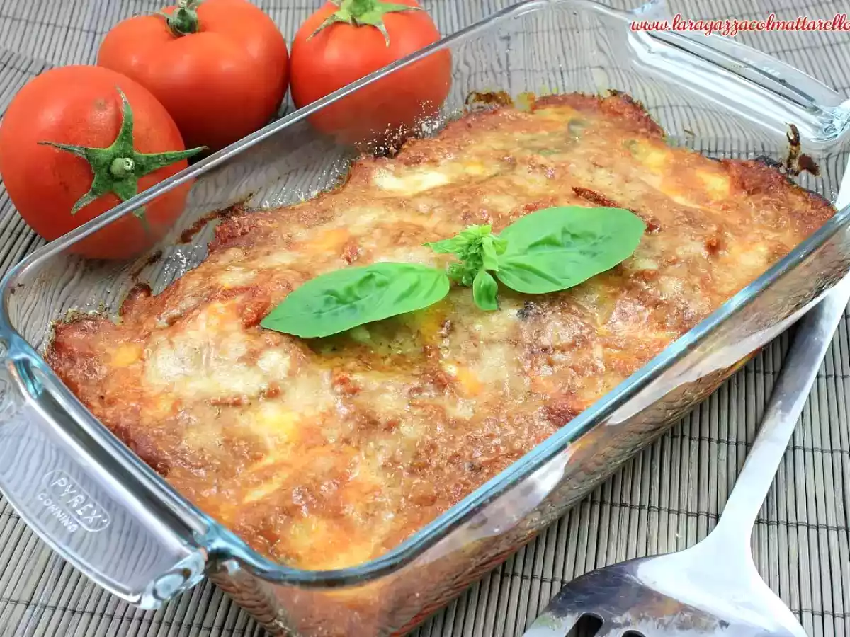 Berenjenas a la parmesana (parmigiana di melanzane) - foto 2