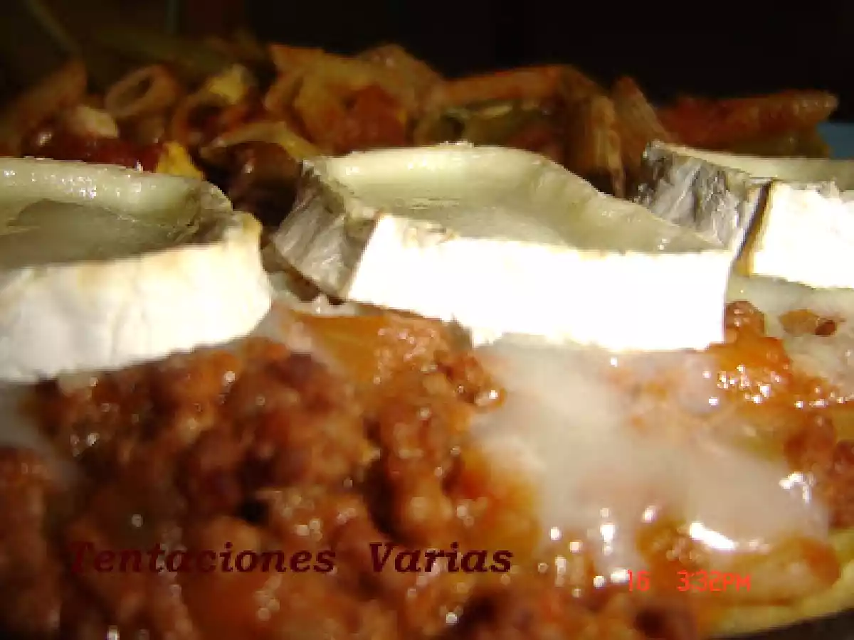 BERENJENAS CON CARNE Y QUESO DE CABRA - foto 4