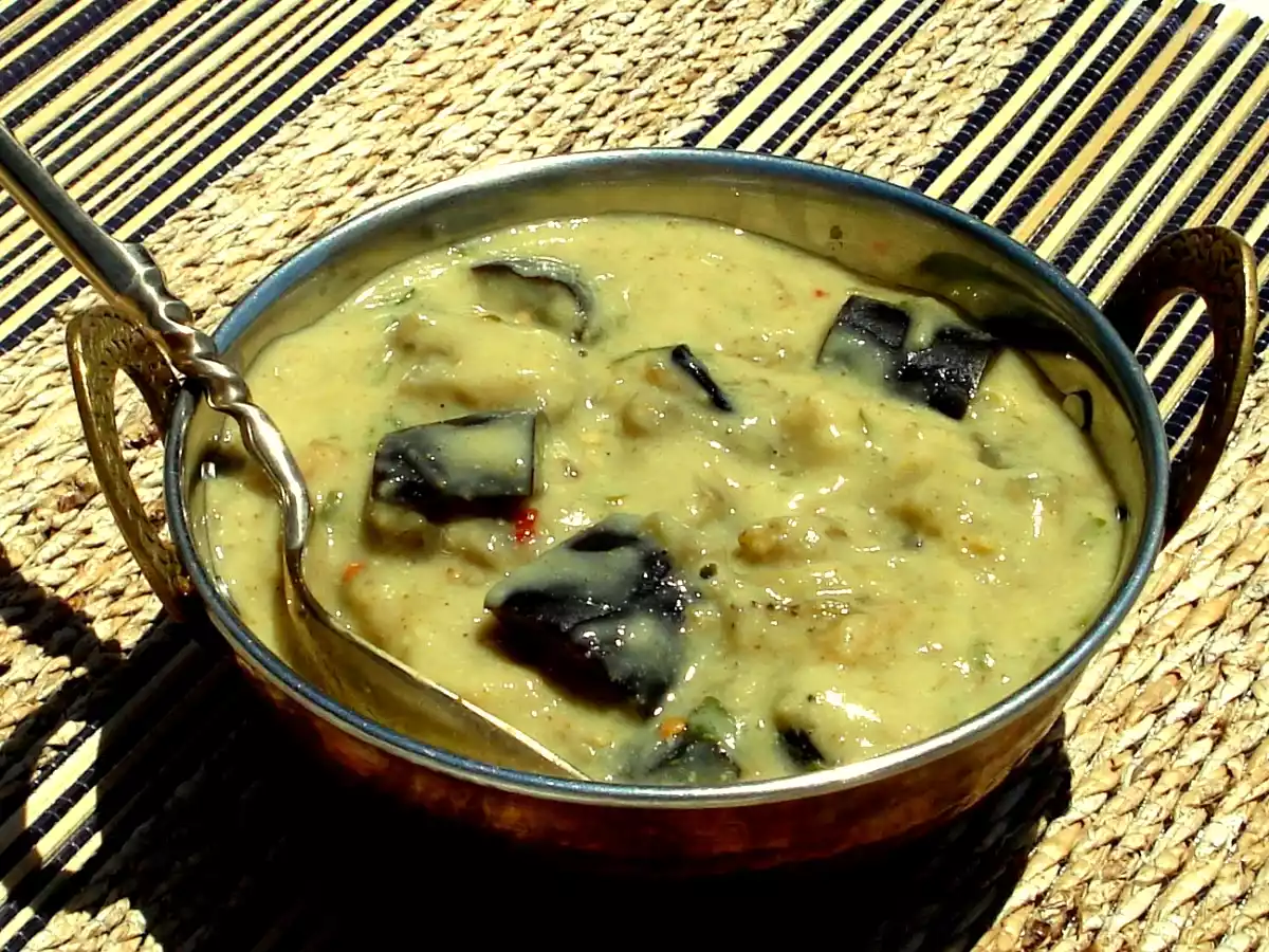 Berenjenas con leche de coco y cardamomo - foto 2