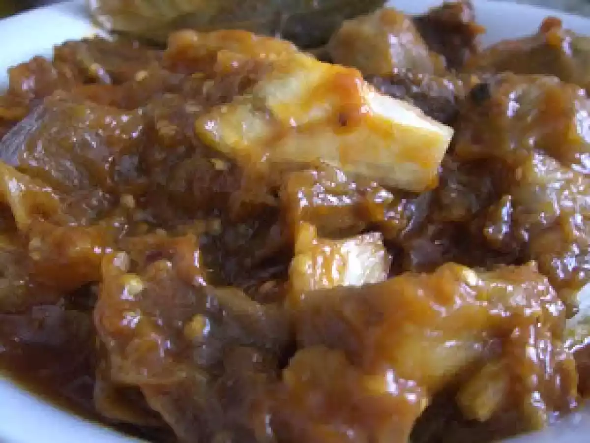 Berenjenas enamorada