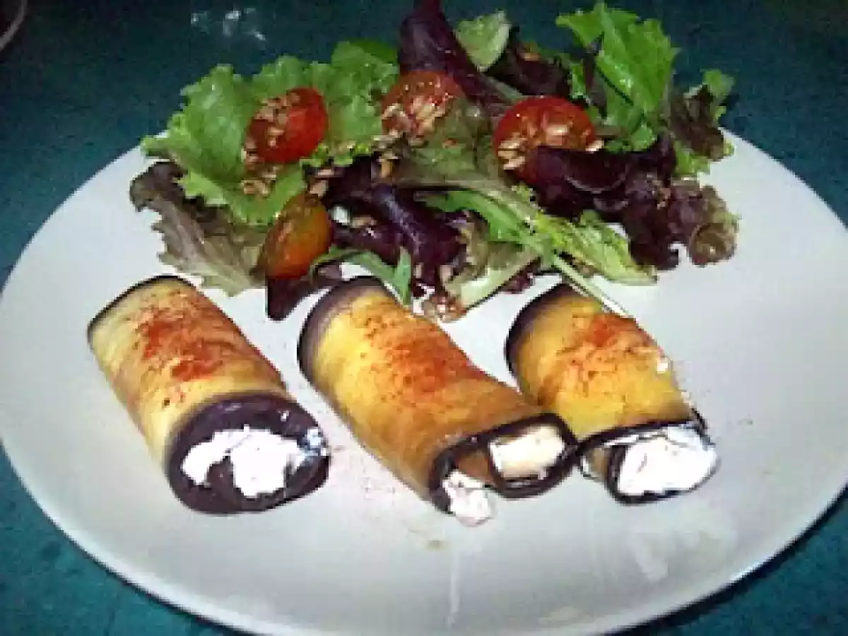 Berenjenas enrolladas