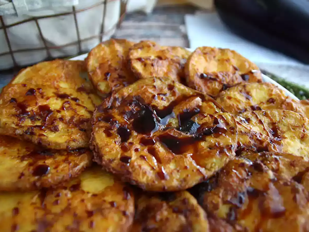 Berenjenas orly con miel de caña - foto 2