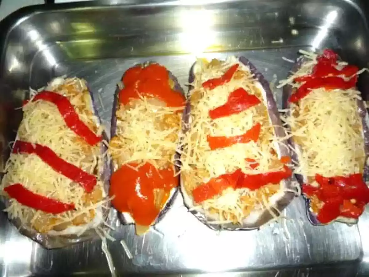 BERENJENAS RELLENAS DE ATÚN