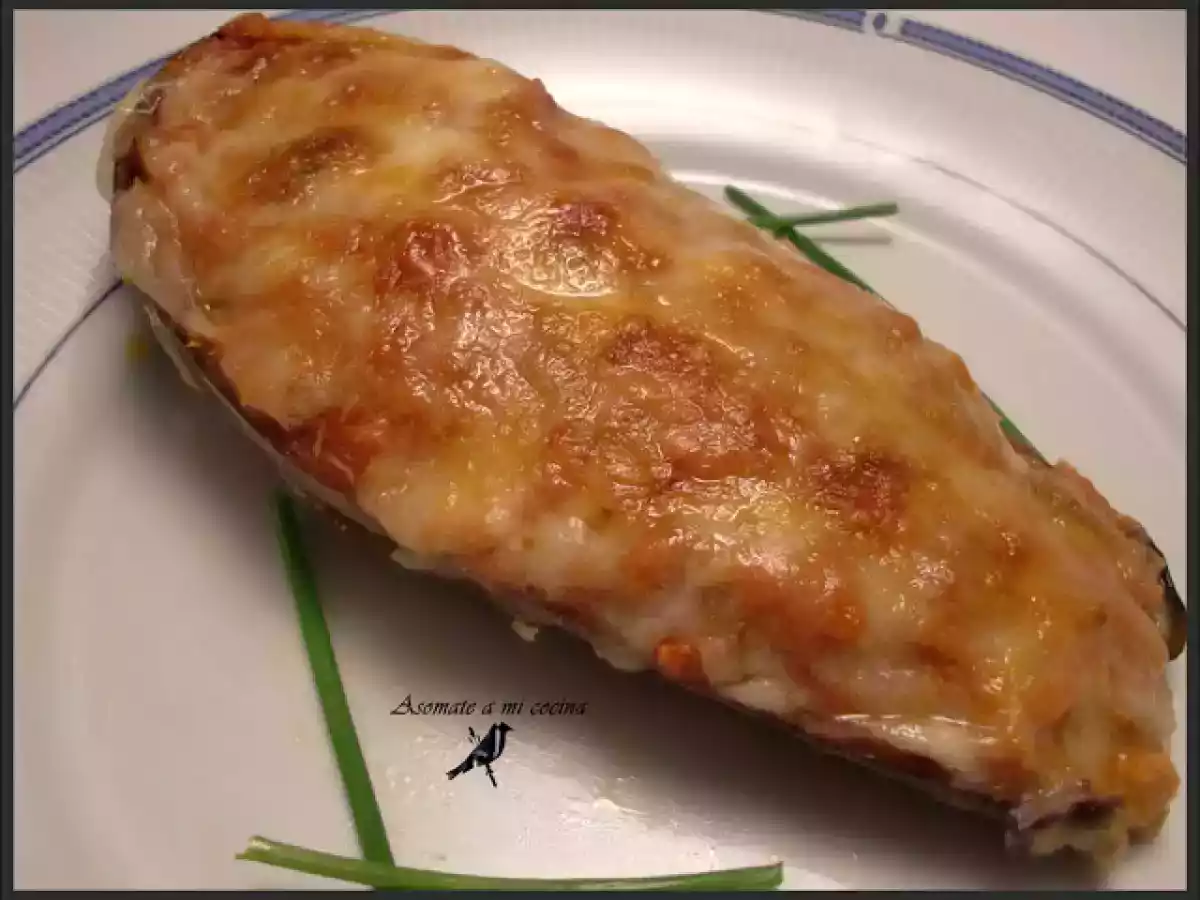 Berenjenas rellenas de atún