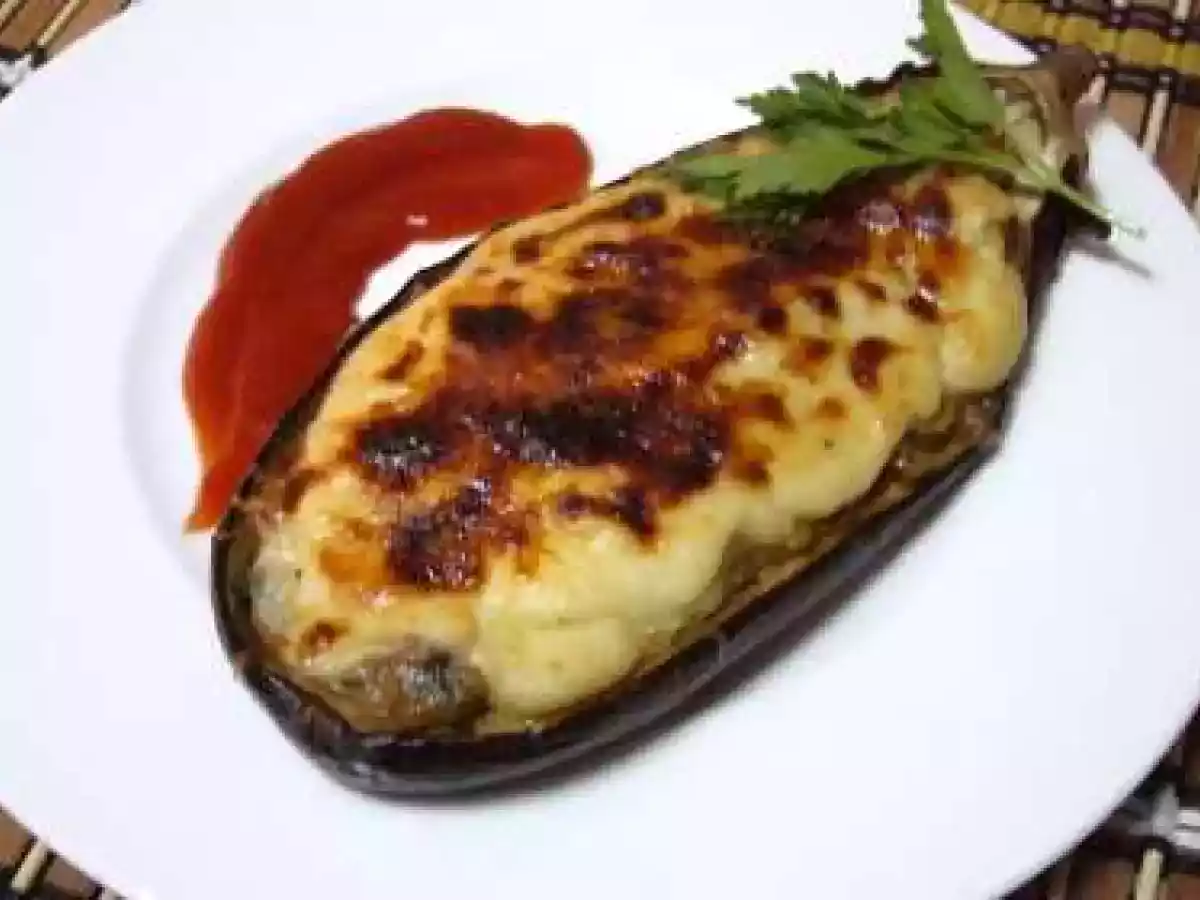 Berenjenas rellenas de Atún y Champiñones - foto 3