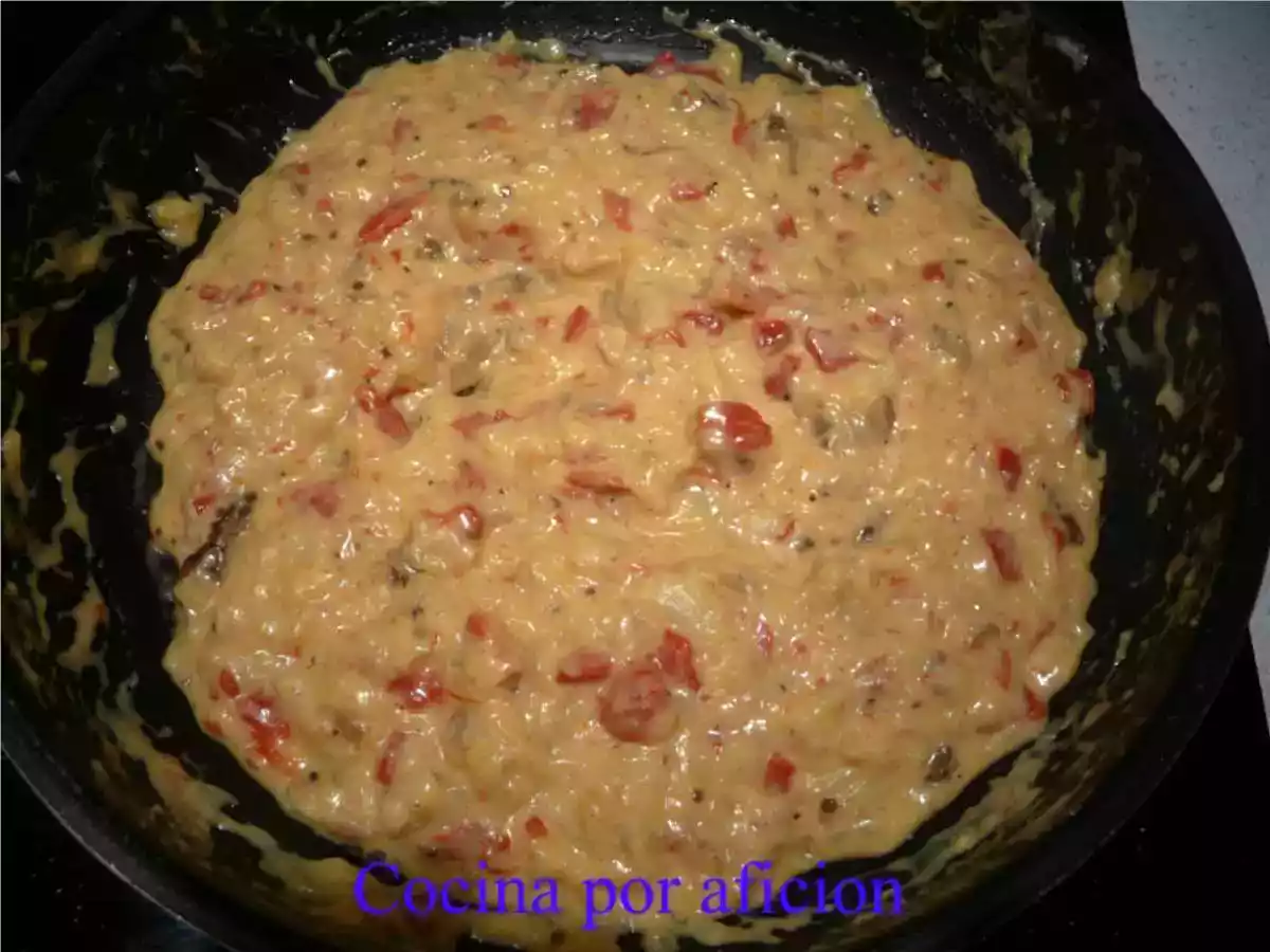 Berenjenas rellenas de bacalao - foto 2