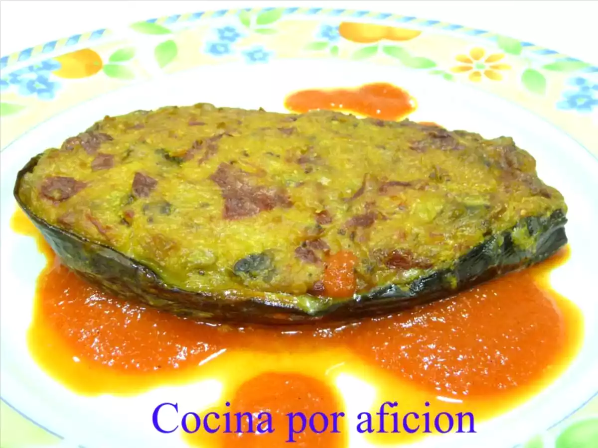 Berenjenas rellenas de bacalao - foto 6