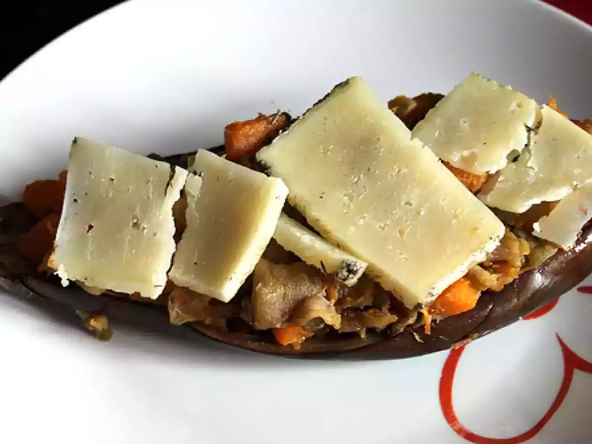 Berenjenas rellenas de calabaza y anchoas - foto 3