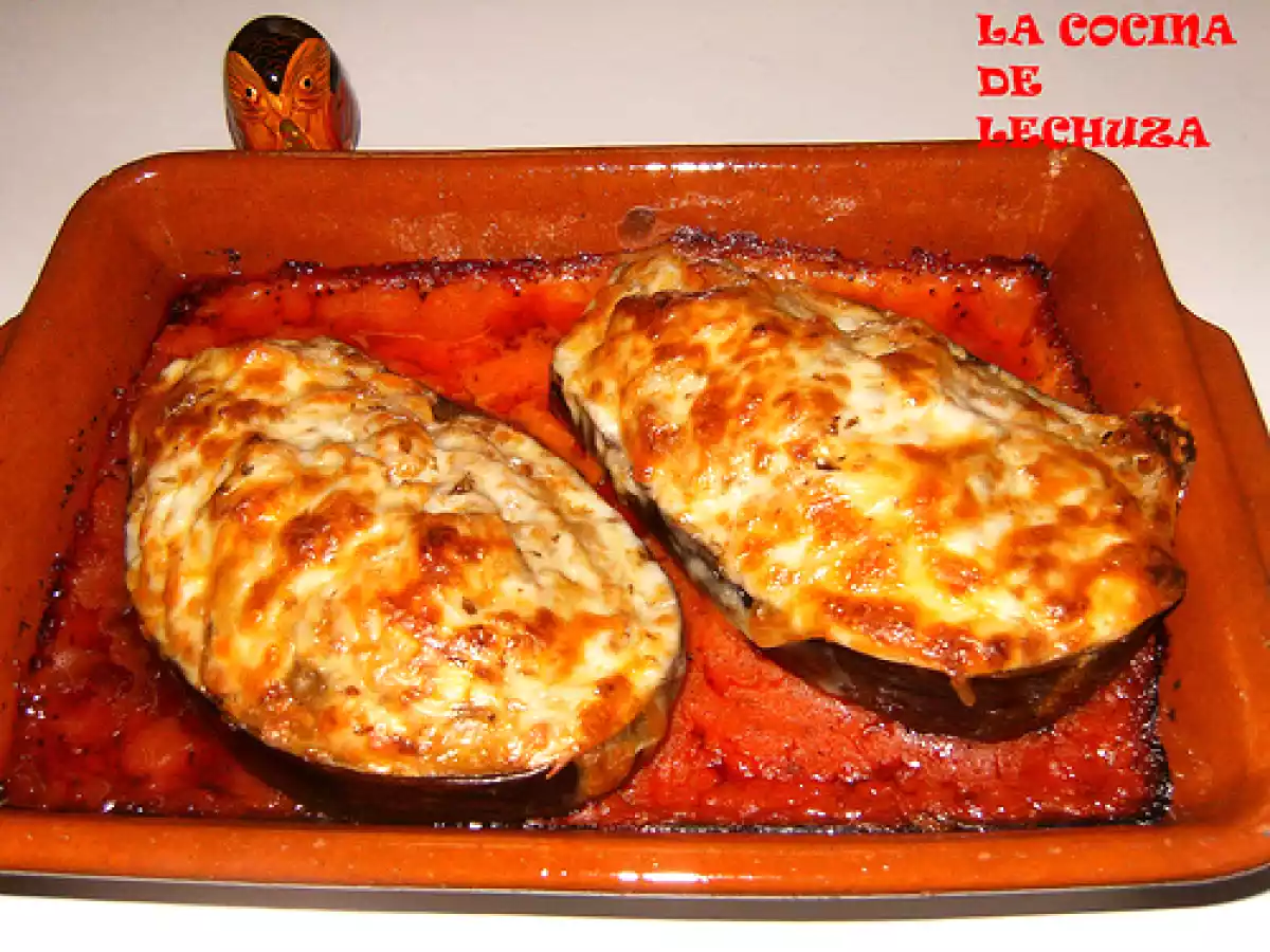 Berenjenas rellenas de carne