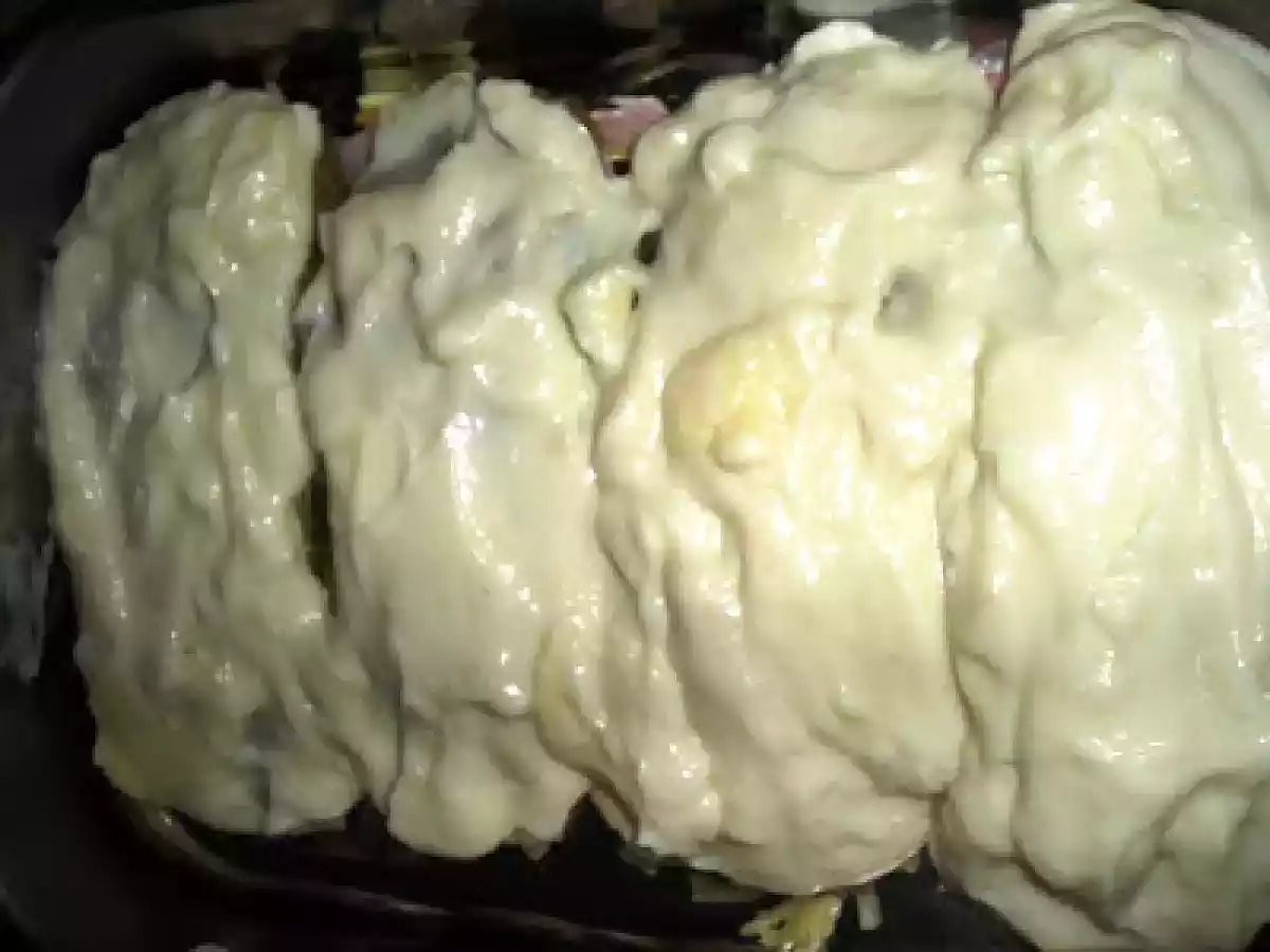 Berenjenas rellenas de jamón y queso - foto 4