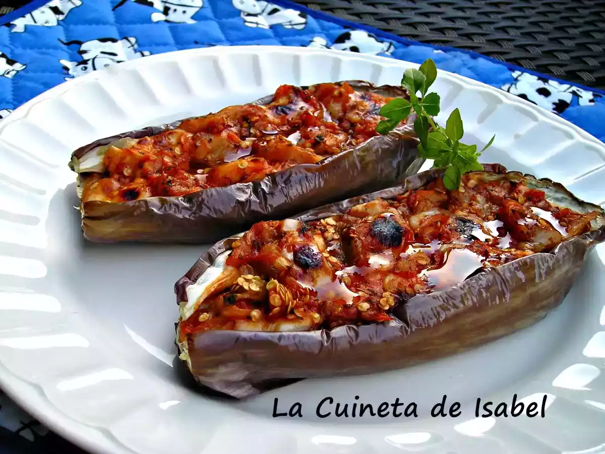 Berenjenas Rellenas Express