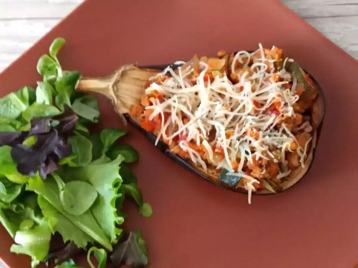 Berenjenas Rellenas {FitKen}