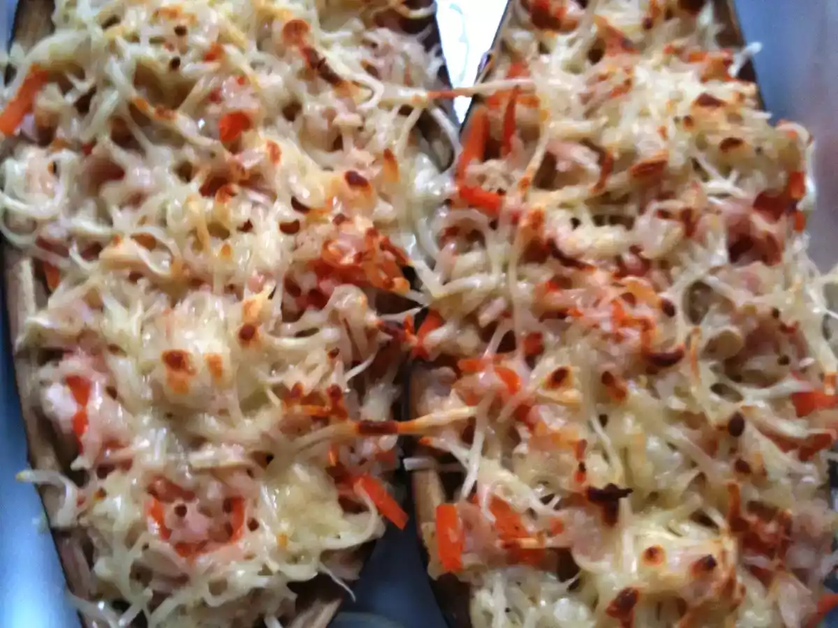 BERENJENAS RELLENAS LIGERAS