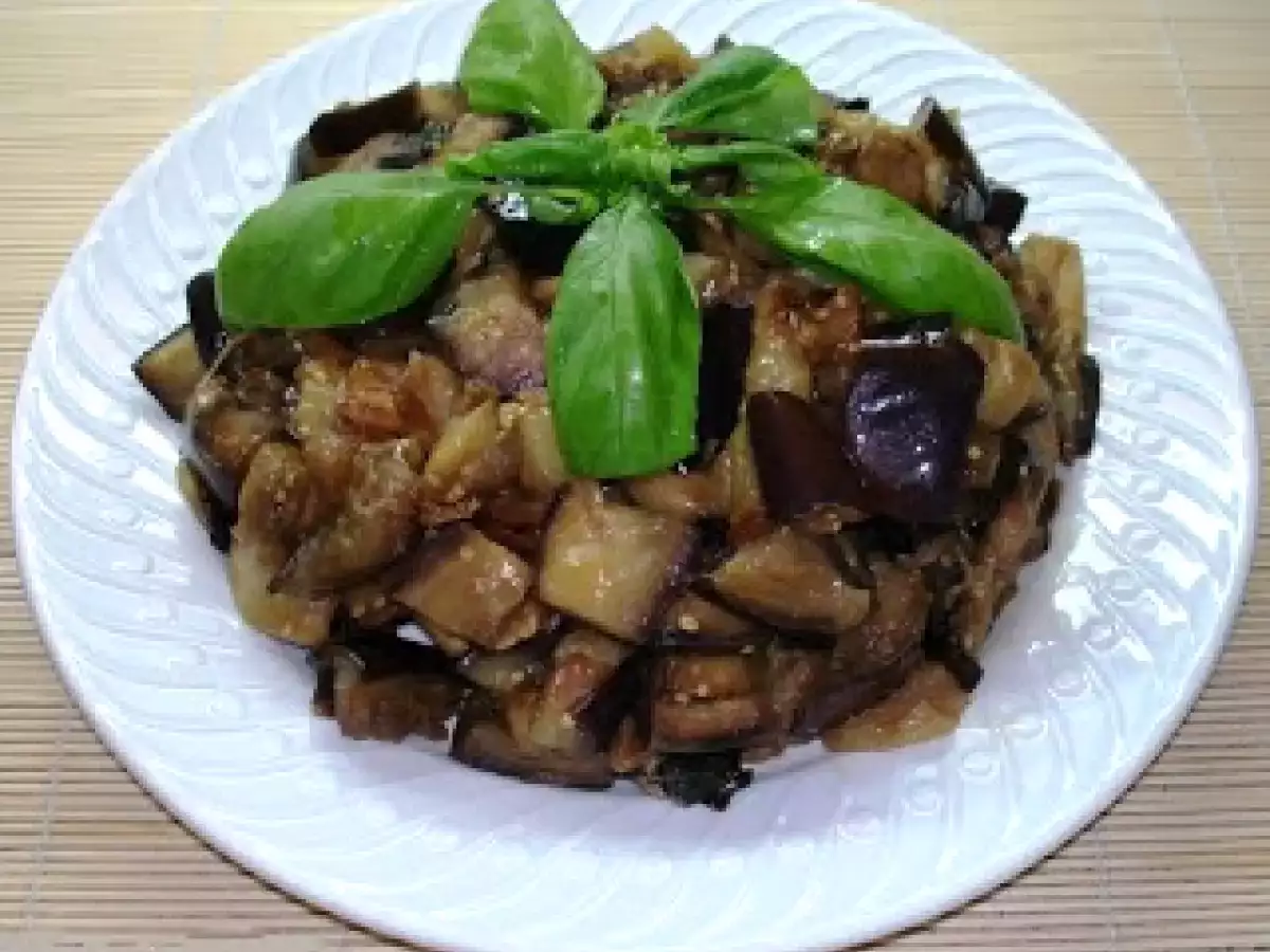 Berenjenas salteadas