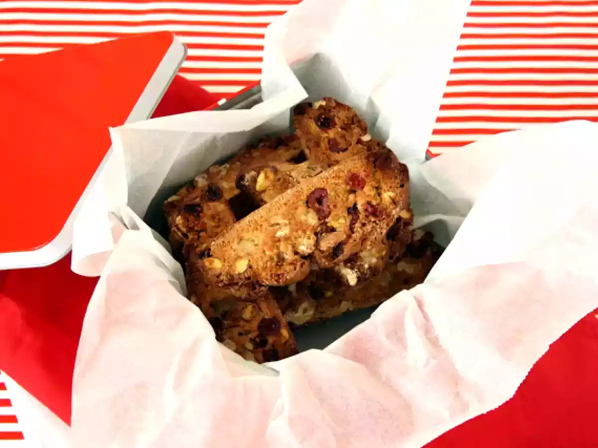 BISCOTTI DE ARÁNDANOS Y PISTACHO - foto 2