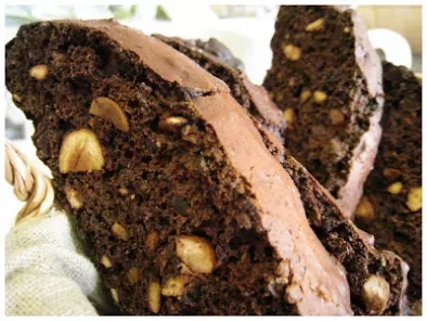 Biscotti de chocolate y avellanas sin azúcar añadido, foto 2