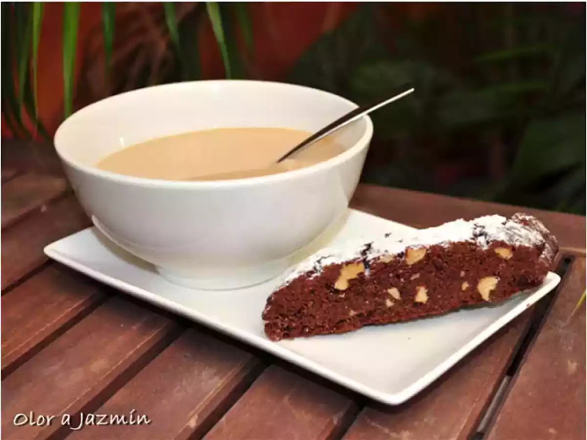 Biscotti de chocolate y nueces - foto 2