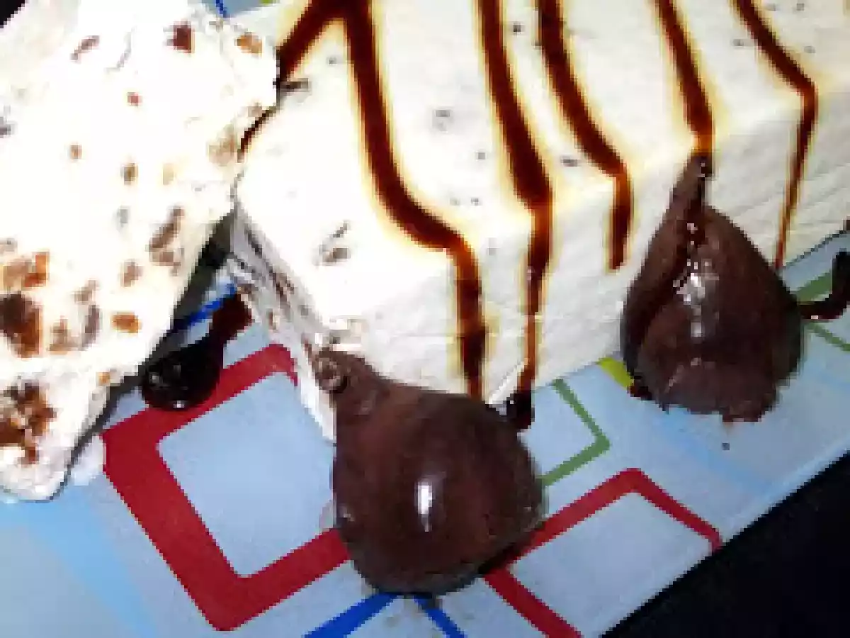 Biscuit de higos con reducción de Pedro Ximenez