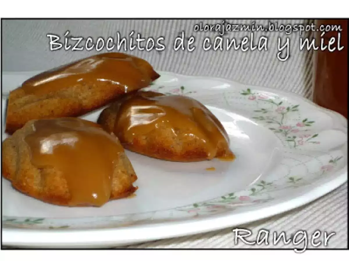 Bizcochitos de canela y miel
