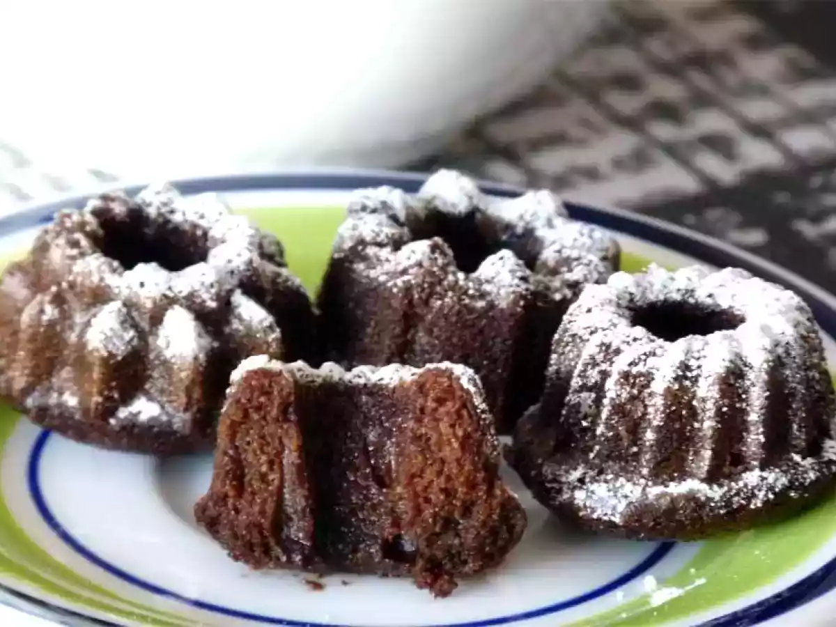 Bizcochitos de chocolate y café