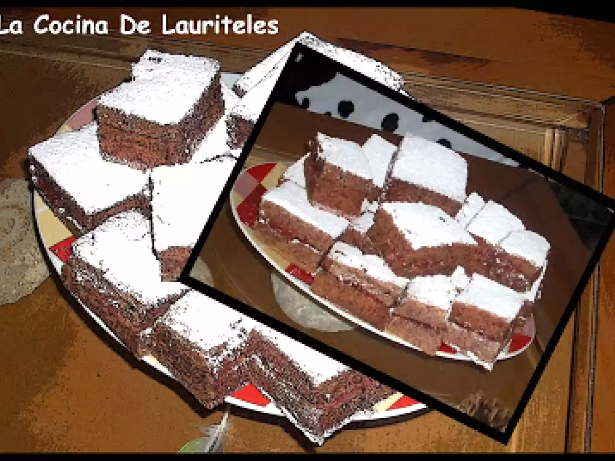 BIZCOCHITOS DE CHOCOLATE Y MERMELADA SIN HUEVOS Y SIN GLUTEN