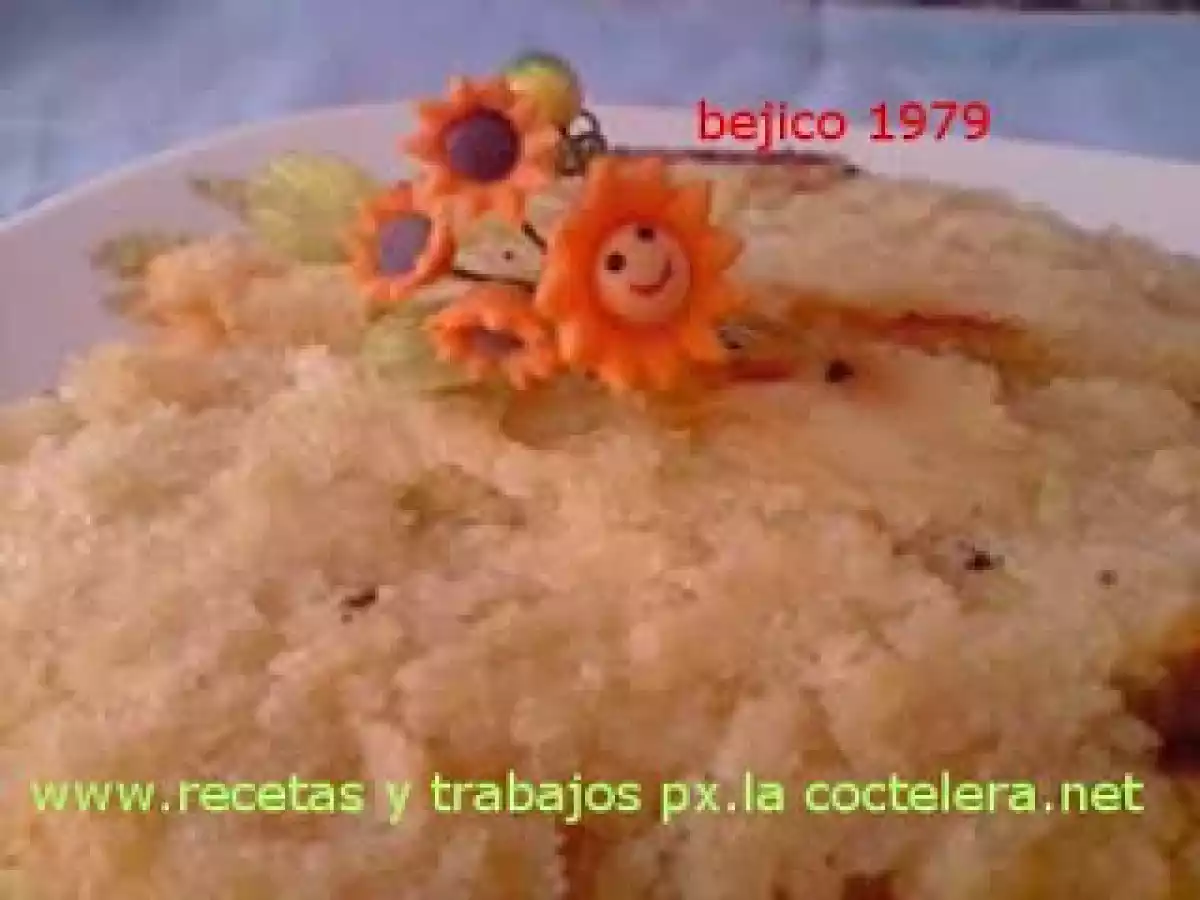 Bizcocho 3.2.1 de Horchata de Chufa de Valencia