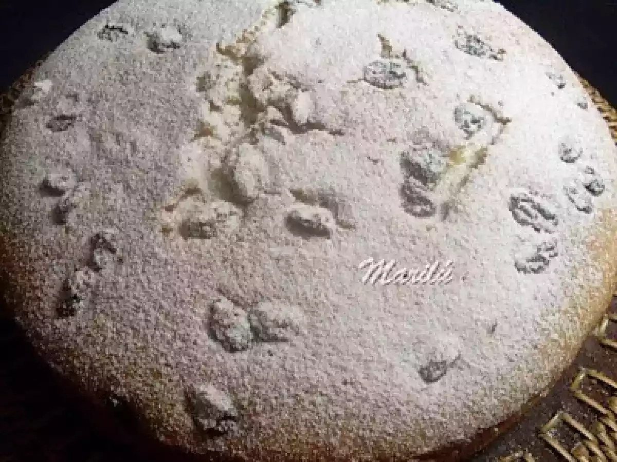 BIZCOCHO A LA VAINILLA CON PASAS - foto 3