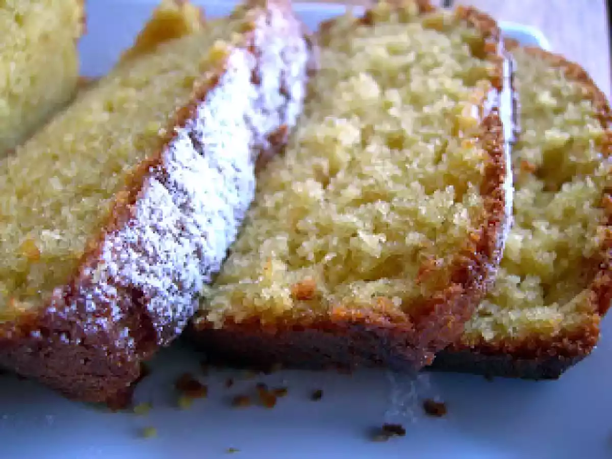 Bizcocho aromatizado con flan