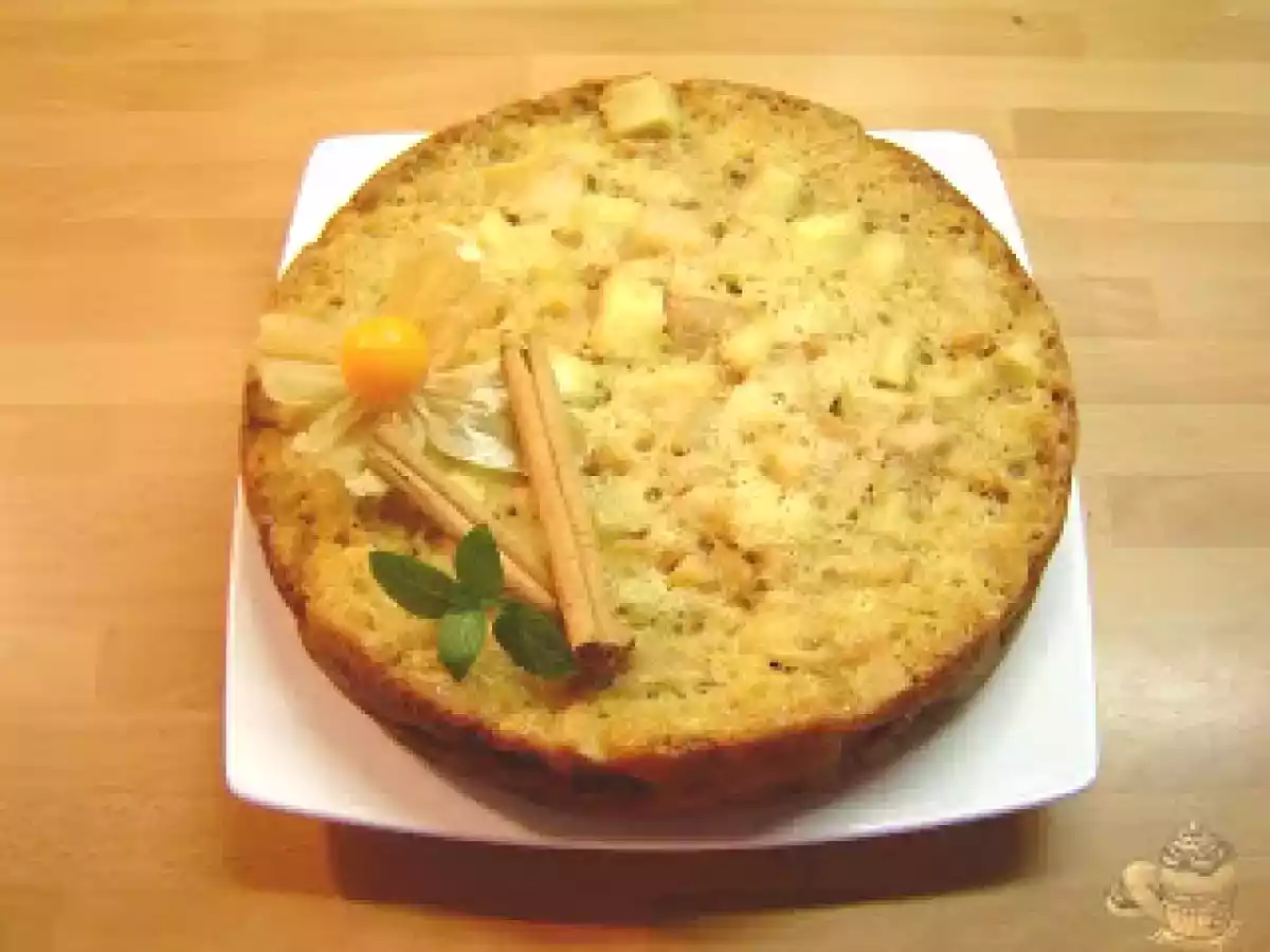 Bizcocho belga de manzana (Chef 2000 Ti)