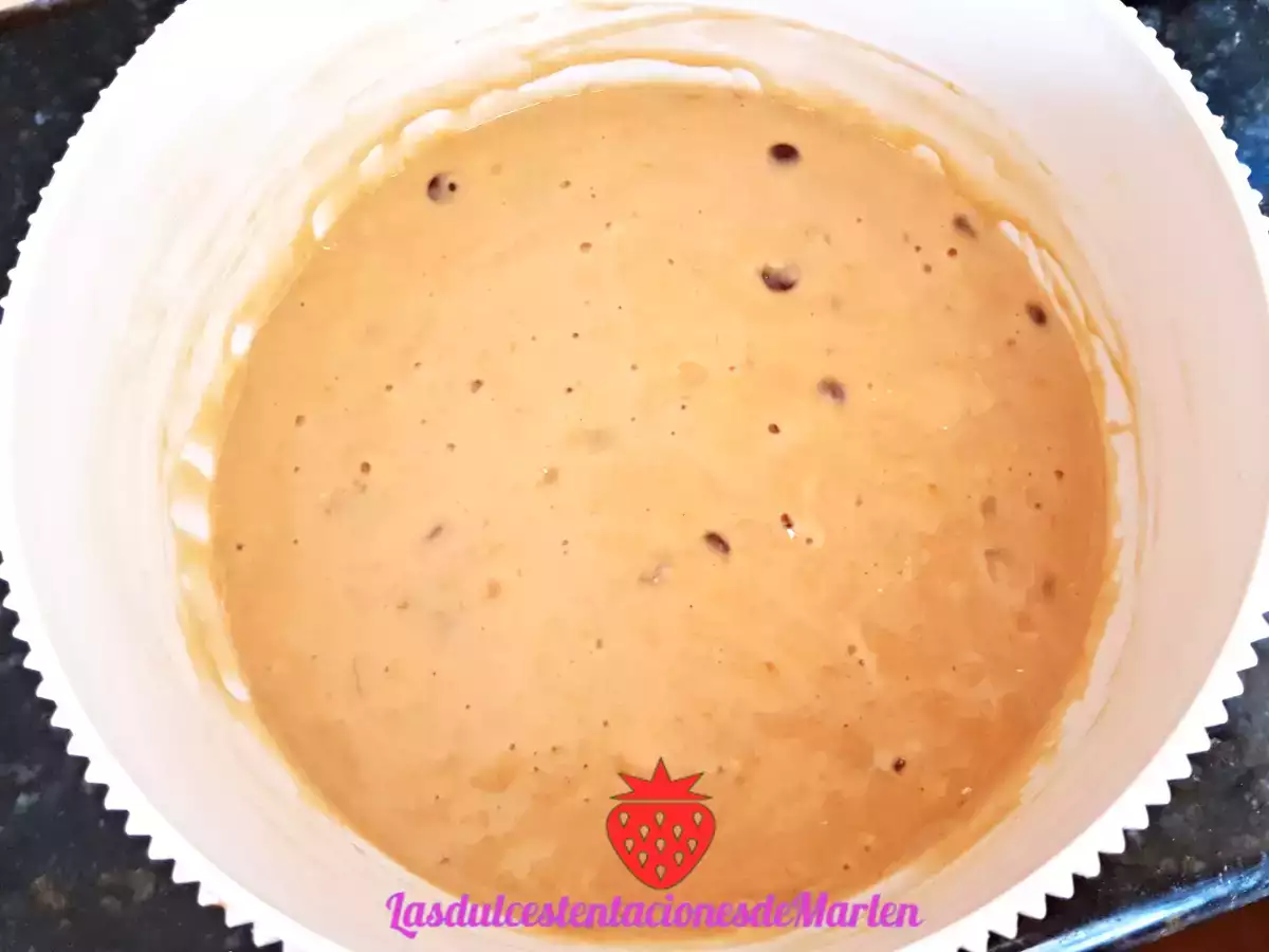 Bizcocho Casero de Chocolate y Plátano - foto 2