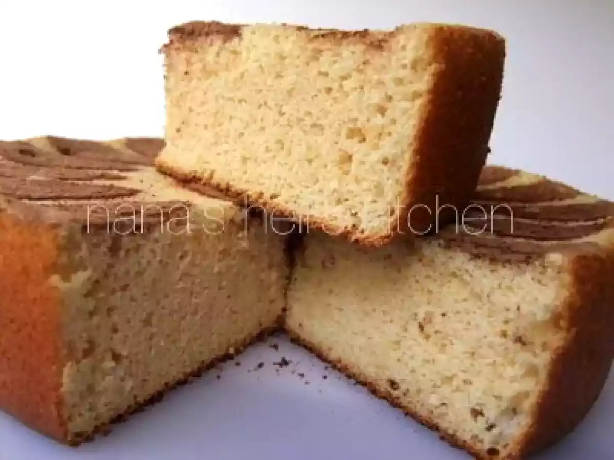 Bizcocho clásico americano, Classic american sponge cake - foto 3