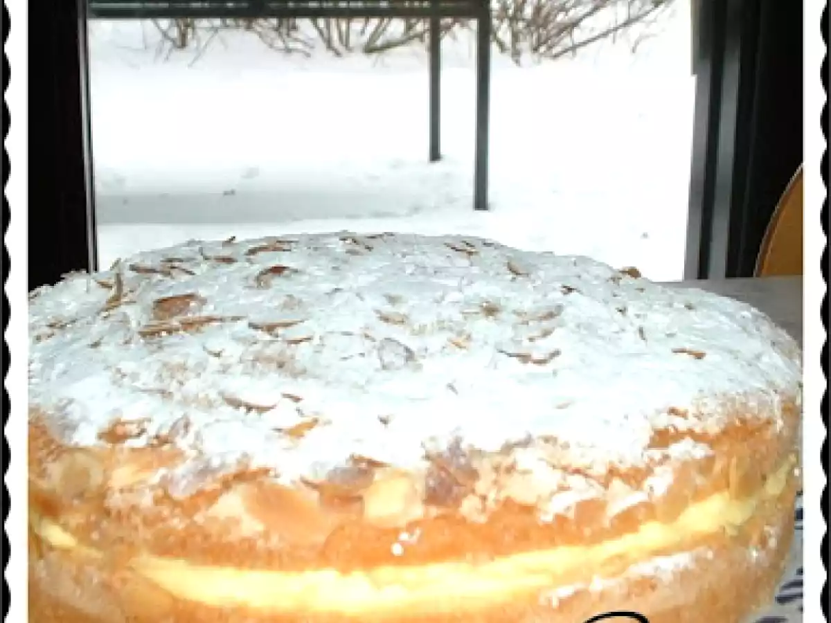 Bizcocho con Almendras y Crema - foto 2