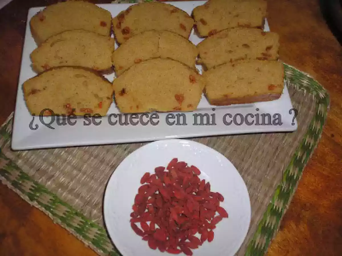 BIZCOCHO CON BAYAS GOJI - foto 3