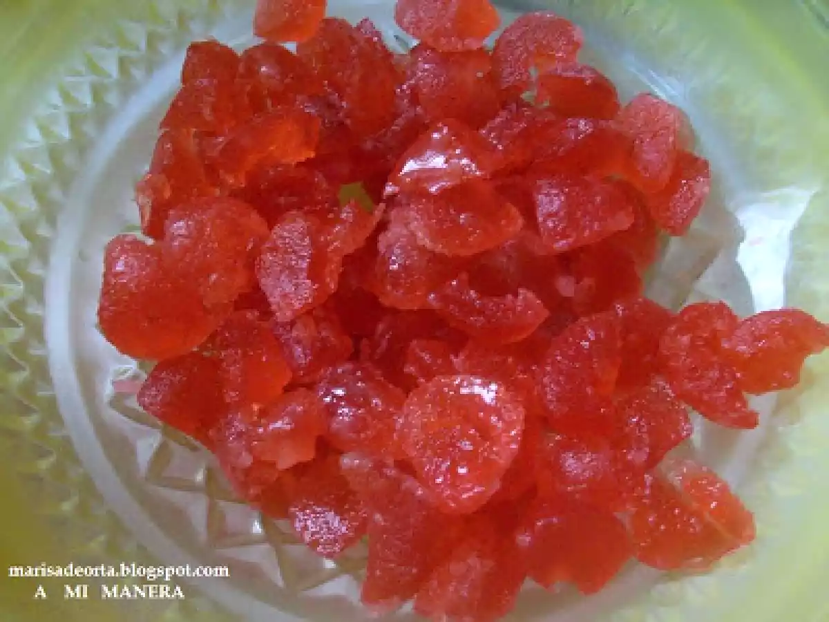 BIZCOCHO CON CEREZAS CONFITADAS - foto 6