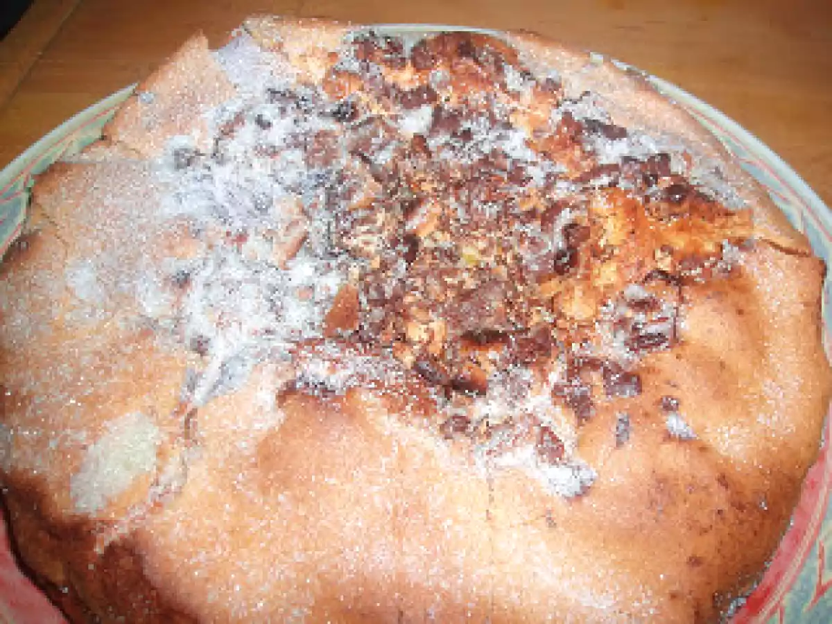 Bizcocho con costra crujiente de chocolates - foto 2