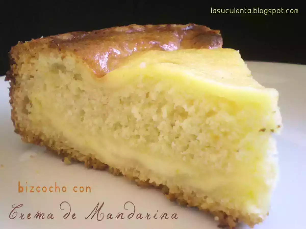 Bizcocho con Crema de Mandarinas - foto 2