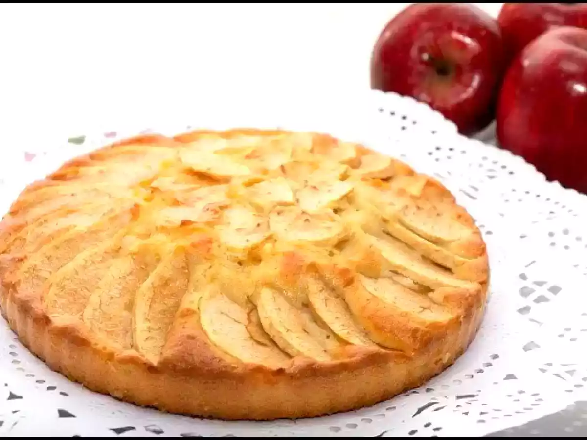 Bizcocho con manzana