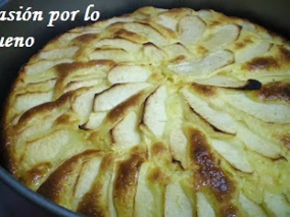 Bizcocho con manzana - foto 3