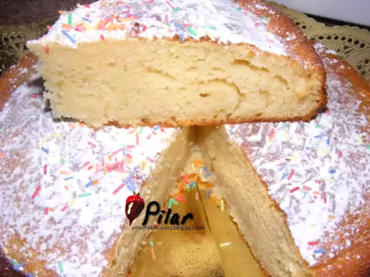 Bizcocho con mascarpone