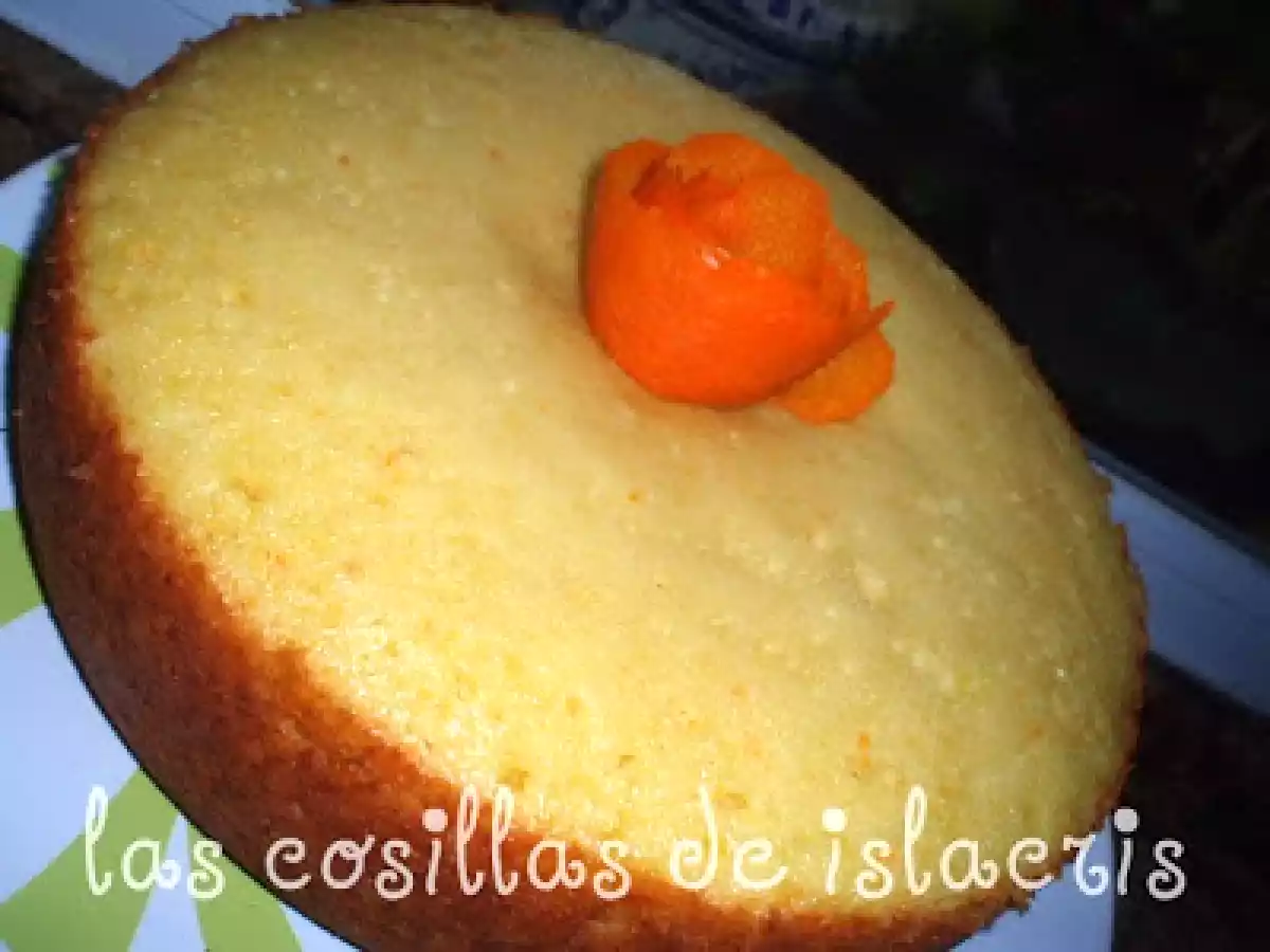 Bizcocho con naranja tmx y FUSSIONCOOK
