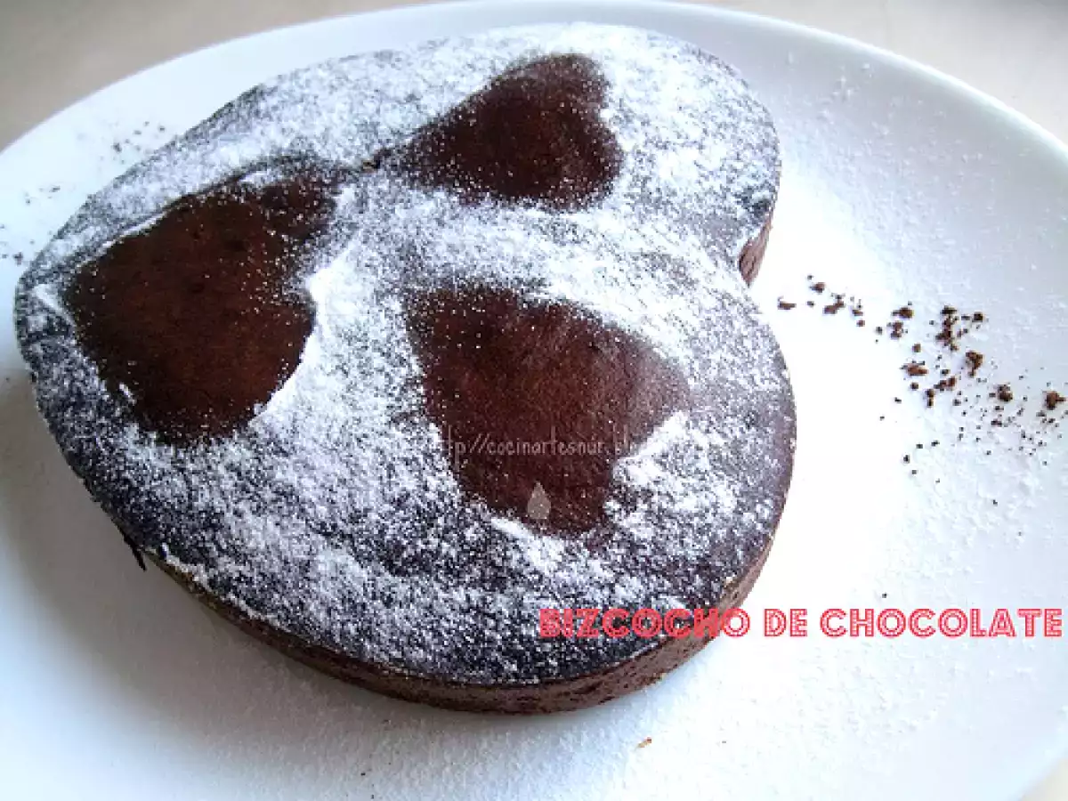 Bizcocho corazón de chocolate - foto 2