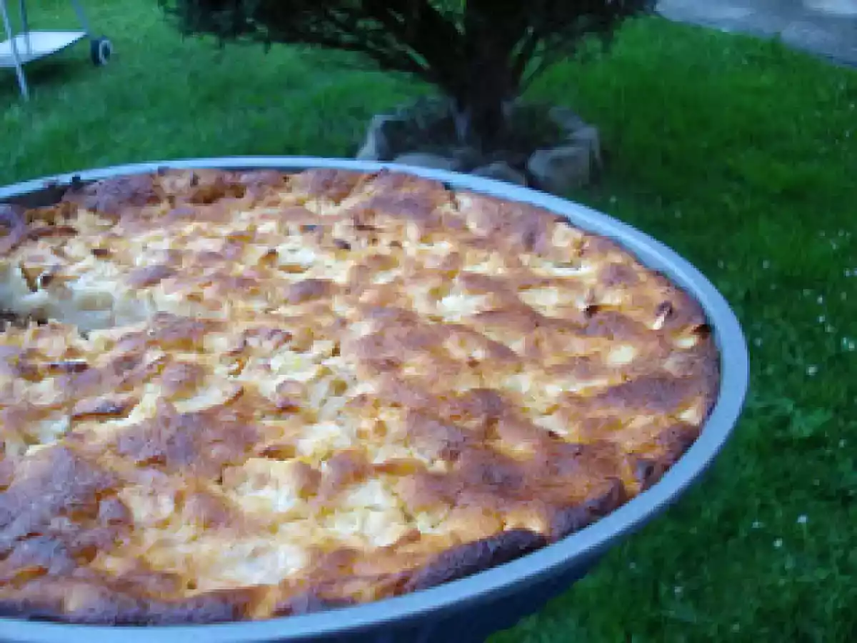 BIZCOCHO CREMOSO DE MANZANA