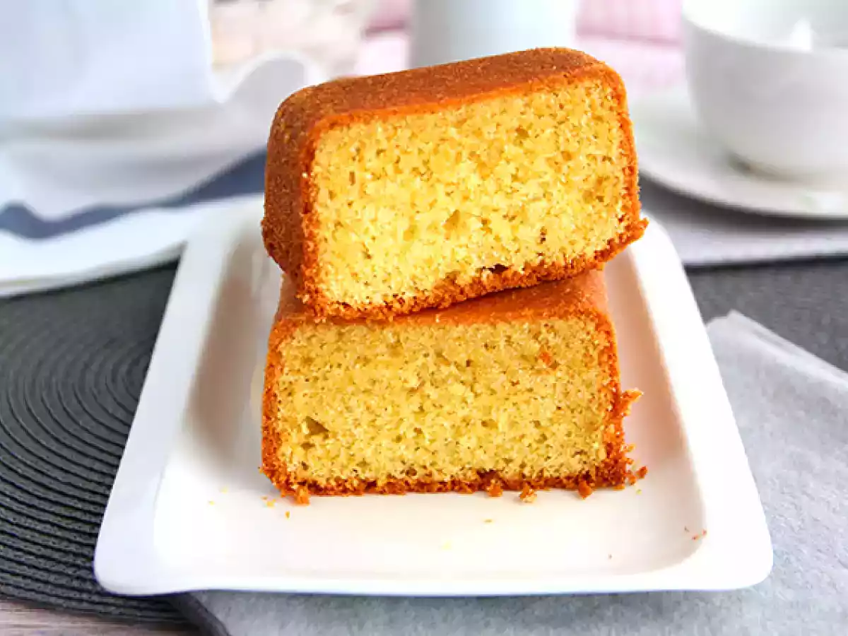 Bizcocho cuatro cuartos (simple y rápido) - foto 3